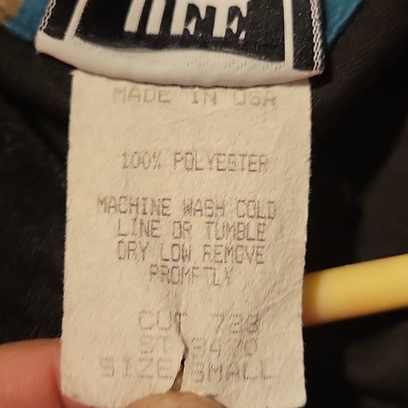 1980s Dee California S Black Aztec print womans long sleeve Oversized top - Picture 3 of 9